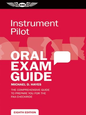 cover image of Instrument Pilot Oral Exam Guide